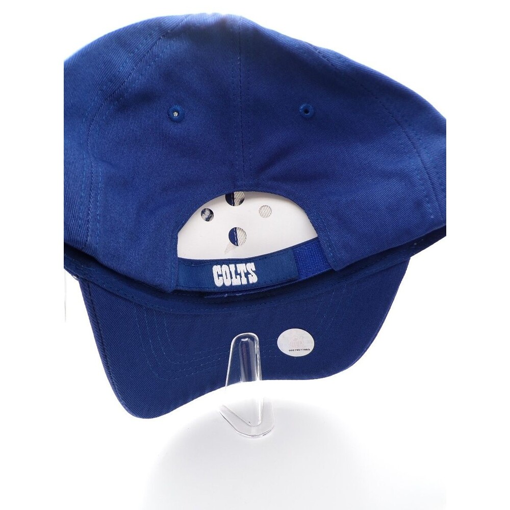 Reebok Indianapolis Colts FlexFit Baseball Cap White Blue Men’s Hat - Picture 2 of 2